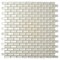 Apollo Tile White 11.8 in x 11.8 in Glass Glossy, Matte Floor and Wall Mosaic Tile 4.83 sqft/case, 5PK APLALA8808A - alternate 1