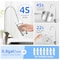 Mizudo 1000 GPD, 9-Stage Reverse Osmosis Filtration System, 3:1 Pure to Drain, Smart LED Faucet WP1000A0G - alternate 14
