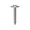 Auveco Phillips Flat Top Washer Head Tapping Screw #8 x 1in, 100PK 23777 - alternate 1