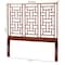 Bali & Pari Jamuna Marbled Tortoise Natural Rattan Headboard - Handcrafted Boho Style Bedroom Backdrop, Queen 269-14694-ZORO - alternate 6