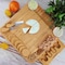 Megachef Bamboo Charcuterie Cheese Board Set with Ramekins and Slide Out Cutlery Drawer 750122177M - alternate 9
