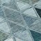 Homeroots 5' X 8' Teal Blue Aqua And Gray Geometric Washable Indoor Outdoor Area Rug 583053 - alternate 6