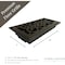 Sierra Grates 4 in. H X 10 in. W Powder Coat Steel, Metallic Bronze Floor Register VIC410-BRZ - alternate 5