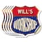 Signmission Will's Workshop, 4 inch X 4 inch, Vinyl Decal, 5PK SHI-D-5PACK-4-489-WILL - alternate 1