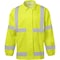 Ironwear Hi-Vis Chemical Resistant Sanitation Waterproof Jacket with Reflective Tape, Lime, Small 9571-L-SM - alternate 1