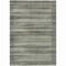 Homeroots 9' X 12' Pewter And Charcoal Striped Washable Indoor Outdoor Area Rug 631507 - alternate 8