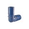 National Brand Alternative 1 in. Polypropylene Blue Twister Insert 90-Degree Elbow ABTE1 - alternate 4