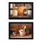 Homeroots Set Of Two The Nail Keg 3 Black Framed Print Wall Art, 2PK 407208 - alternate 1