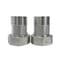 Discover Pair of 1 in. Lead Free Stainless Steel Water Meter Couplings 300007 - alternate 2