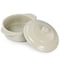 Martha Stewart Stoneware Round Mini Casserole with Lid in Beige 128884.02B - alternate 6