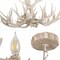 Jonathan Y Eldora 36" 8-Light Rustic Farmhouse Adjustable Resin Antler LED Chandelier, Beige JYL6319B - alternate 9