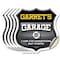 Signmission Garret's Garage I Can Fix Everything But Stupid, 4 inch X 4 inch, Vinyl Decal, 5PK SHI-D-5PACK-4-490-GARRET - alternate 1