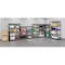Hirsh 3800 Riveted Steel Shelving 4-Shelf Unit, 16D x 30W x 60H, Black 17125 - alternate 6