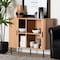 Baxton Studio Lucia Storage Cabinet with Tambour Doors 262-13790-ZORO - alternate 10