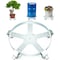 Vevor 55 Gal Drum Dolly Heavy Duty Barrel Cart 1000lbs with Swivel Casters Steel 55-1000-1 - alternate 1