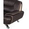Homeroots 80" Brown Leather Sofa With Silver Legs 329463 - alternate 9