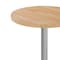 Flash Furniture Bennett 30 in Round Solid Wood Indoor Tabletop in Natural with 18 in Round Dining Height GSF-RD30-NAT-TR18S-GG - alternate 9