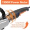 Wrightmaster 1300W 10A Corded 7.87 in. Handheld Electric Polisher with 6 Speed Adjustable, 3 Polishing Wheels ZR-7402 - alternate 6
