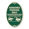 Signmission Parking Restriction Sign Assigned Parking Onl, 12 In X 18 In Architectural, Heavy Gauge Aluminum A-OV-G-1218-23374 - alternate 1