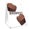 Signmission Brownies, 36 Inch x 24 Inch A-frame Yard Sign, Plastic Sign SBC-2436-Brownies - alternate 1