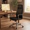 Leisuremod Flux Faux Leather Swivel Office Chair, Knee Tilt, Padded Support FO19BLL - alternate 9