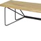 Homeroots 66" Natural and Black Solid Wood Live Edge Bench 606731 - alternate 8