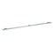 Quiet Glide 6' Polished Chrome Ladder Rail Kit for Rolling Ladder System QG.4006-202.04 - alternate 1
