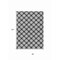 Homeroots 8' X 10' Charcoal And Ivory Polka Dot Washable Indoor Outdoor Area Rug 614890 - alternate 8