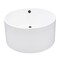 Kingston Brass 45-Inch Acrylic Round Double Ended Freestanding Tub with Overflow/Drain Assembly VTRO454523M5 - alternate 1