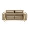 Homeroots 90" Cream Italian Leather Solid Wood Sofa 720448 - alternate 7