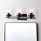 Jonathan Y Bungalow 22.75" 3-Light Iron/Seeded Glass Rustic Farmhouse LED Vanity Light, Black/Gray Oak Wood Fini JYL7509B - alternate 11
