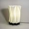 Jonathan Y Flame 13.5 in. Modern Bohemian Plant-Based PLA 3D Printed Dimmable LED Table Lamp, White/Black USA1002B - alternate 6