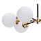 Jonathan Y Caleb Adjustable 6-Light 28" Brass Cluster Pendant Brass Gold/Black JYL9059B - alternate 8