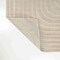 Jonathan Y Odense High-Low Minimalist Angle Geometric Beige/Cream 5 ft. x 8 ft. Indoor/Outdoor Area Rug SCN101E-5 - alternate 7