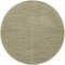 Homeroots 6' Green And Beige Round Abstract Indoor Outdoor Area Rug 572368 - alternate 6