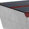Homeroots 64" Silver Navy Blue And Red Union Jack Aviator Coffee Table 572289 - alternate 6