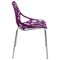 Leisuremod Modern Asbury Dining Chair with Chromed Legs, Purple, 2PK AC16PR2 - alternate 7
