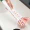 Libman Commercial 10 in x 18 in Strip Wonder Mop, Snap On Connection, Cut-End, Orange, Microfiber 2000 - alternate 4