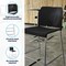 Flash Furniture Commercial Black Plastic Stack Barstools, Contoured Backs & Sled Bases-Set of 3, 3PK 3-RUT-239AH-BS-BK-CHR-GG - alternate 10