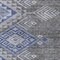 Homeroots 9' X 12' Pewter And Blue Southwestern Washable Indoor Outdoor Area Rug 603561 - alternate 8