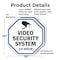 Signmission Video Security System 24 Hour, 10 inch X 10 inch, Plastic Sign, 2PK OC-P-2PACK-10-4 - alternate 7