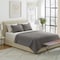 Lavish Home 3-Piece King Quilt Bedding Set Bedspread and 2 King Pillow Shams with Embossed Diamond Pattern, Gray 66-001-KGY - alternate 7