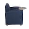 Regency Nova Tablet Arm Chair w/ Storage- Navy Blue/Noble Oak 7701NOBE - alternate 7