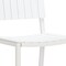 Homeroots 30" White Aluminum Outdoor Bar Height Chair 668810 - alternate 4