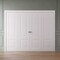 Sartodoors Sliding Closet Double Bi-fold Doors 72 x 80 inches, BASIC 9422 White, Sturdy Tracks Moldings Trims BASIC9422DBF-SKIN-72 - alternate 4