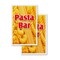 Signmission Pasta Bar, A-Frame & 2 Decals Installed, Heavy-Duty Plastic Frame SBHD-D-2436-Pasta Bar - alternate 5