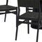Homeroots Seven Piece Brown and Black Oval Dining Set with Six Chairs 571733 - alternate 8