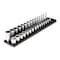Tekton 3/8 Inch Drive 6-Point Socket Set with Rails and Tray, 30-Piece 1/4-1 in. SHD91209 - alternate 1