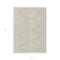 Homeroots 3' X 5' Beige And Ivory Geometric Washable Indoor Outdoor Area Rug 598526 - alternate 9