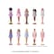 Mattel Mini Barbie Land Dolls JFY13 - alternate 4